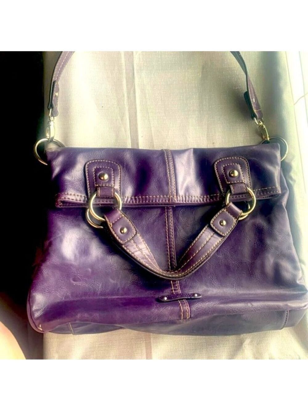 π Nine West - Purple Multi Purpose Bag - Picture 1 of 8